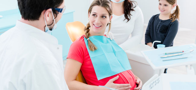 consulta odontológica en el embarazo