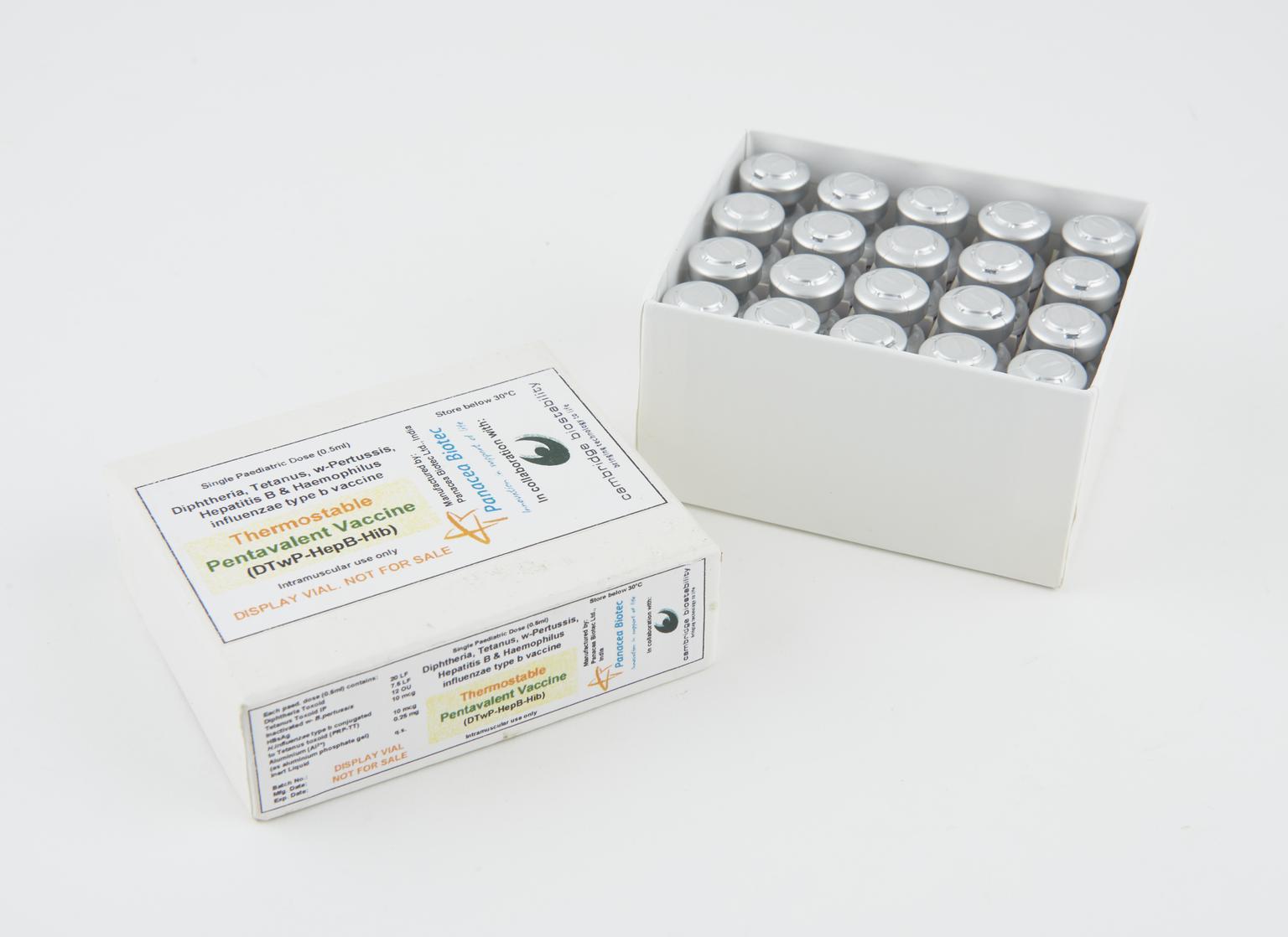 Thermostable vaccine for childhood vaccination, United Kingdom, 2007 (vaccine)